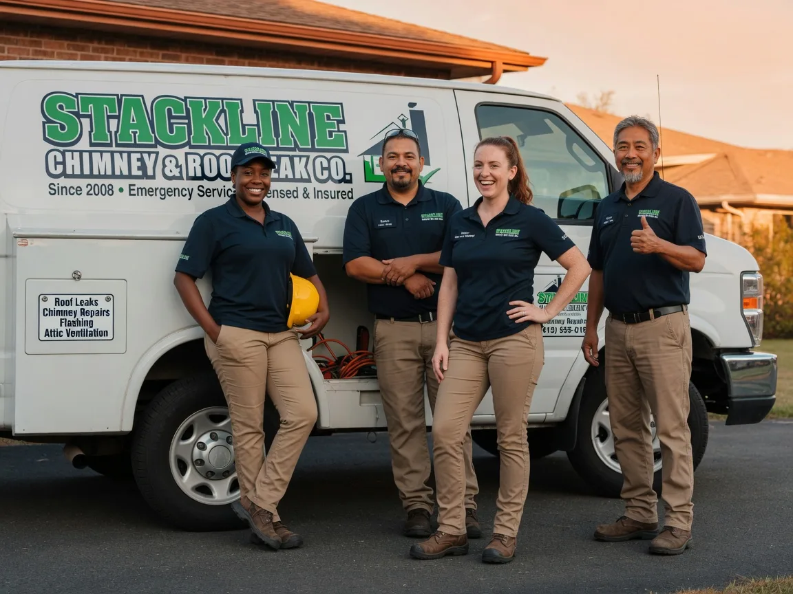Chimney flashing repair company in Irwin, OH